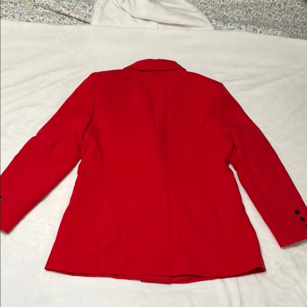 The French Connection Red Blazer size S - Picture 6 of 10